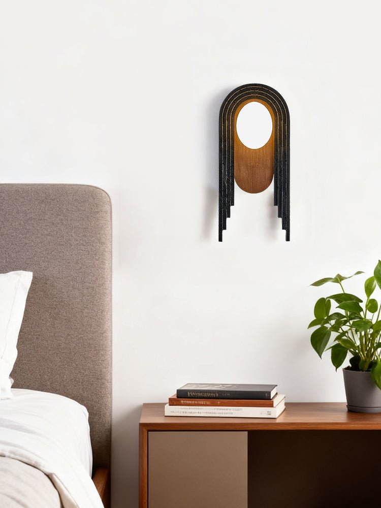 Zenith Arc Halo aplique de pared Art Deco