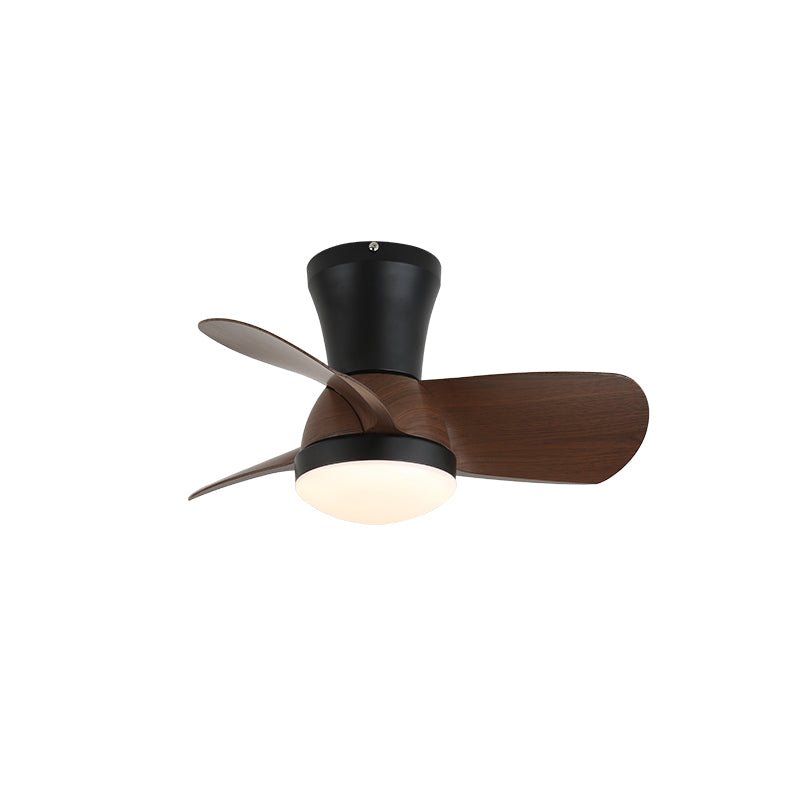 Luvora ventilador de techo con luz minimalista de madera