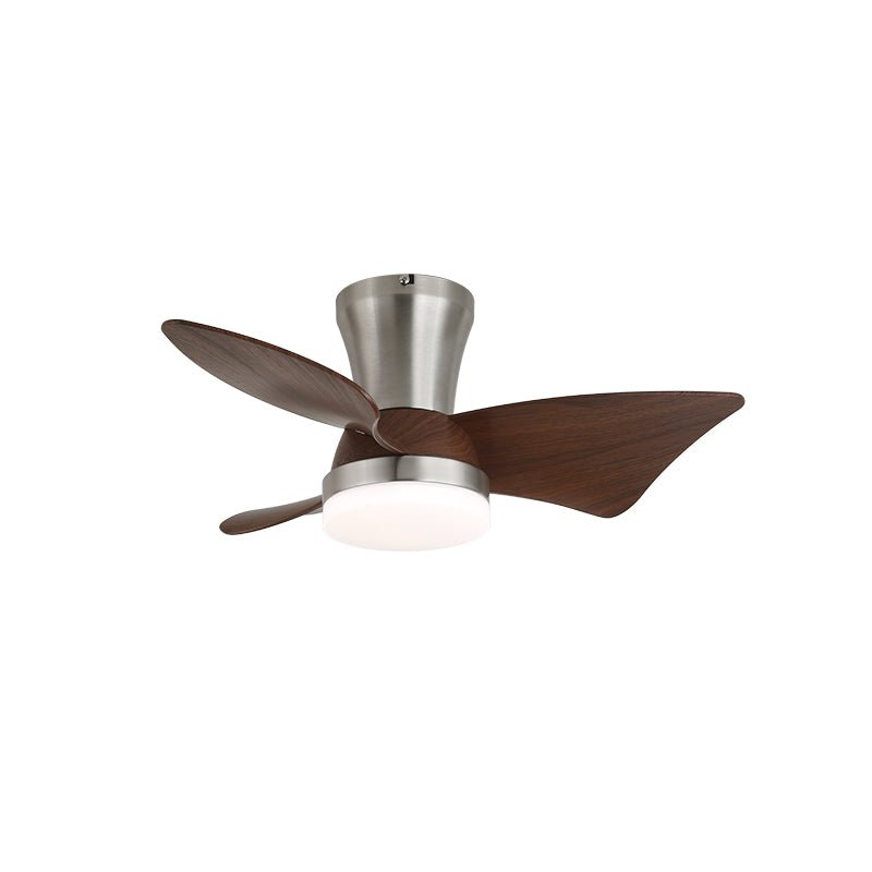 Luvora ventilador de techo con luz minimalista de madera