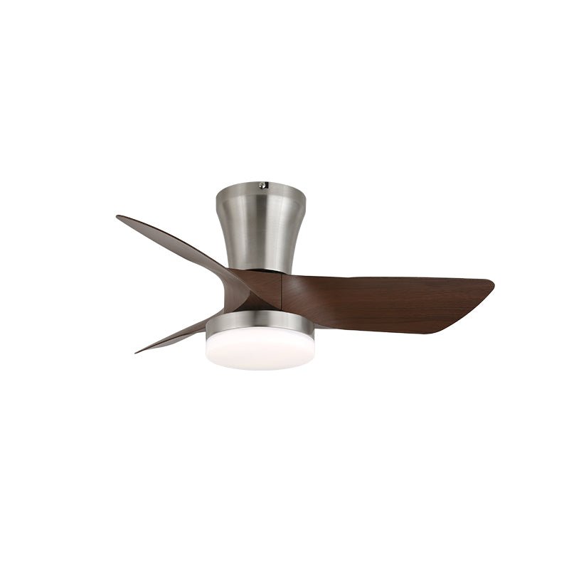 Luvora ventilador de techo con luz minimalista de madera