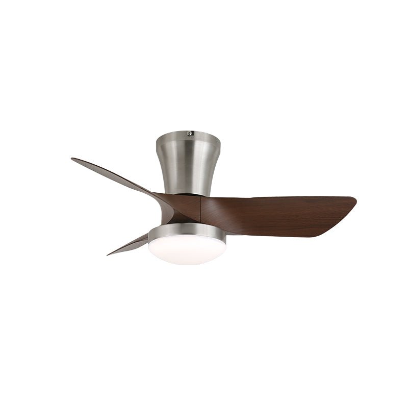 Luvora ventilador de techo con luz minimalista de madera
