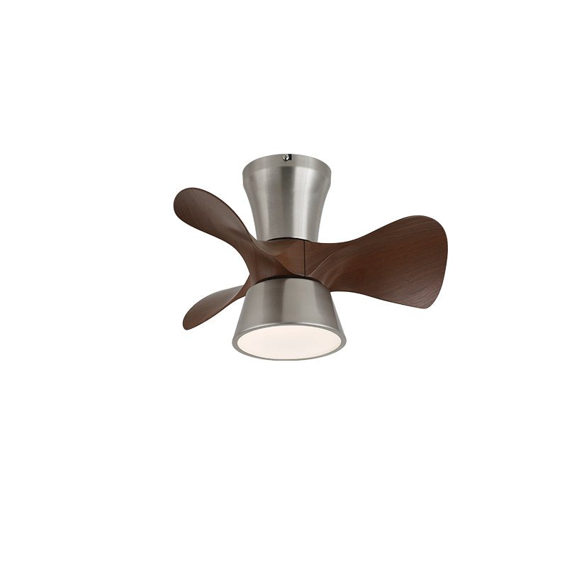 Luvora ventilador de techo con luz minimalista de madera