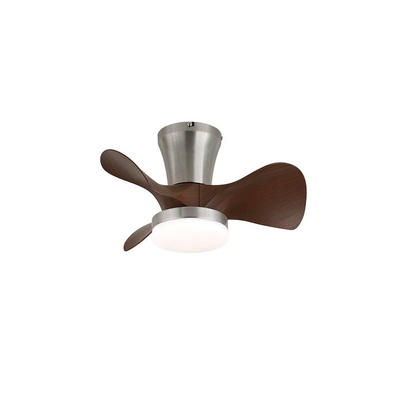 Luvora ventilador de techo con luz minimalista de madera