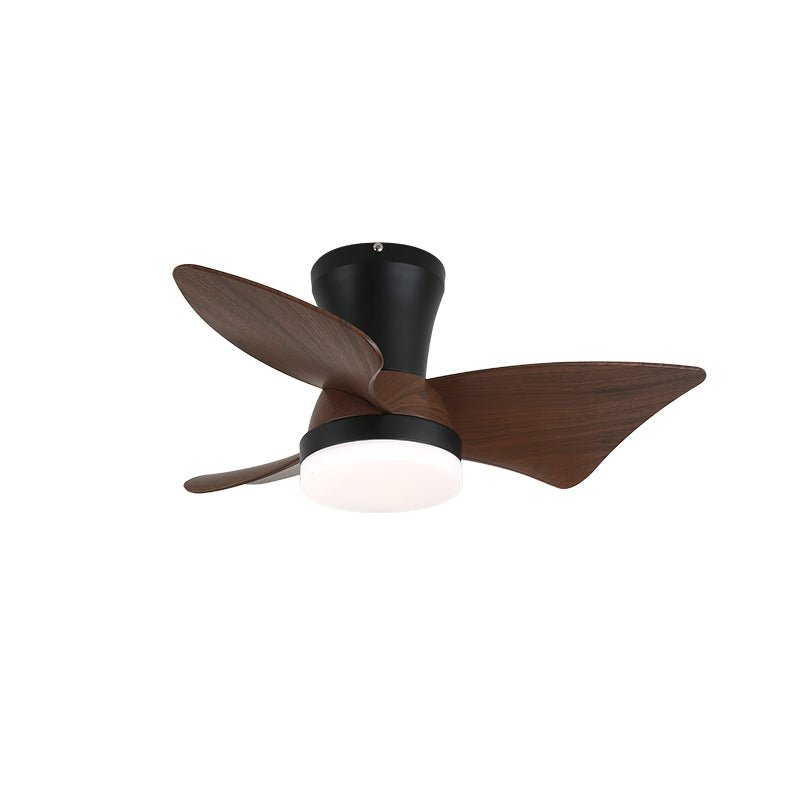 Luvora ventilador de techo con luz minimalista de madera
