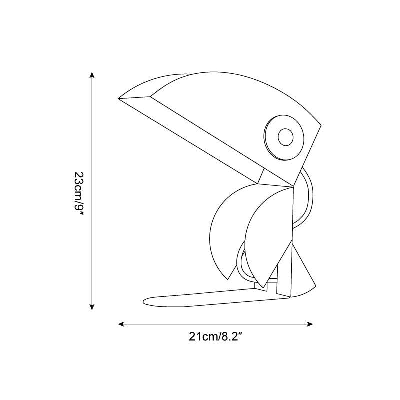 Elaerira lámpara de mesa