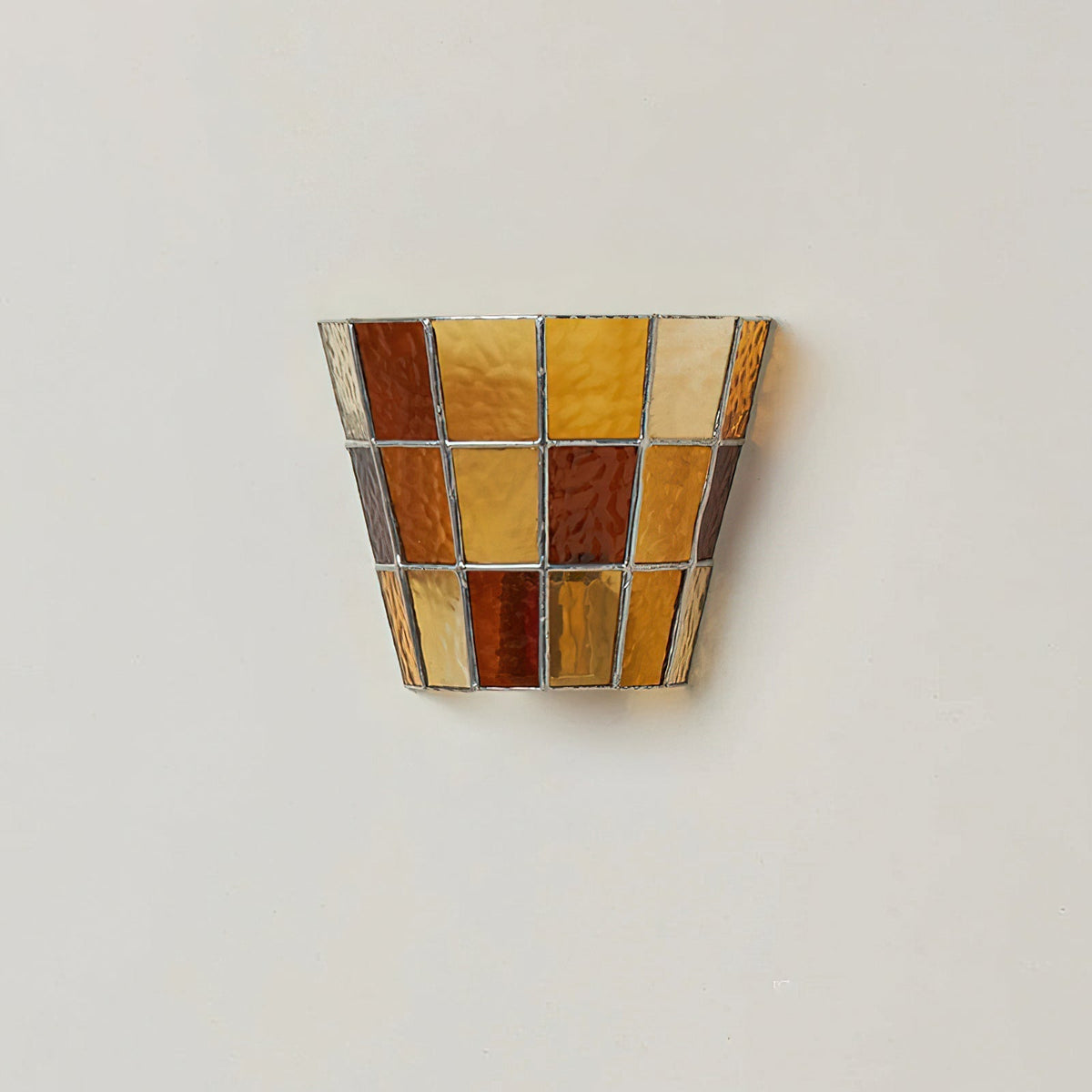 Saffrienne aplique de pared de vidrio