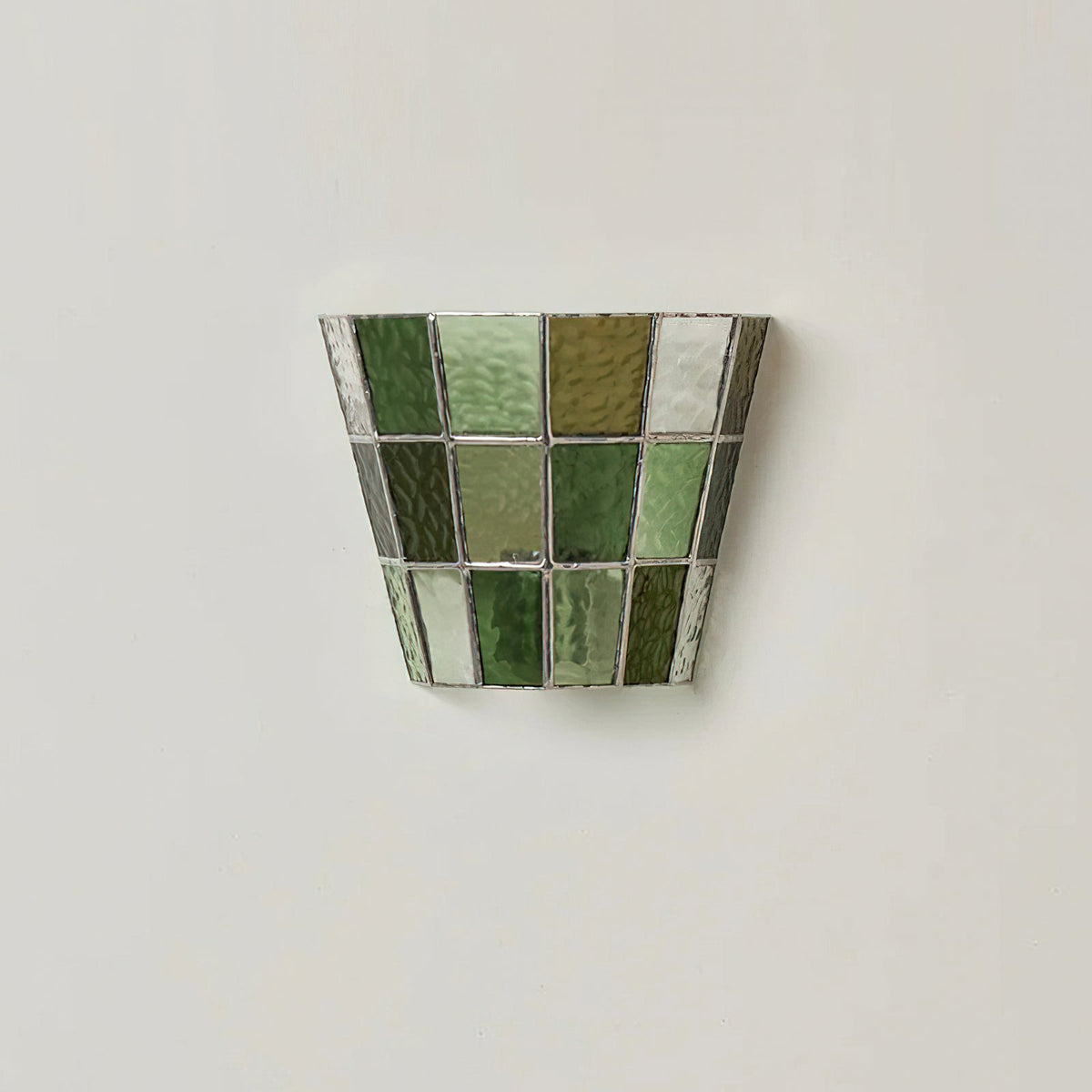 Saffrienne aplique de pared de vidrio