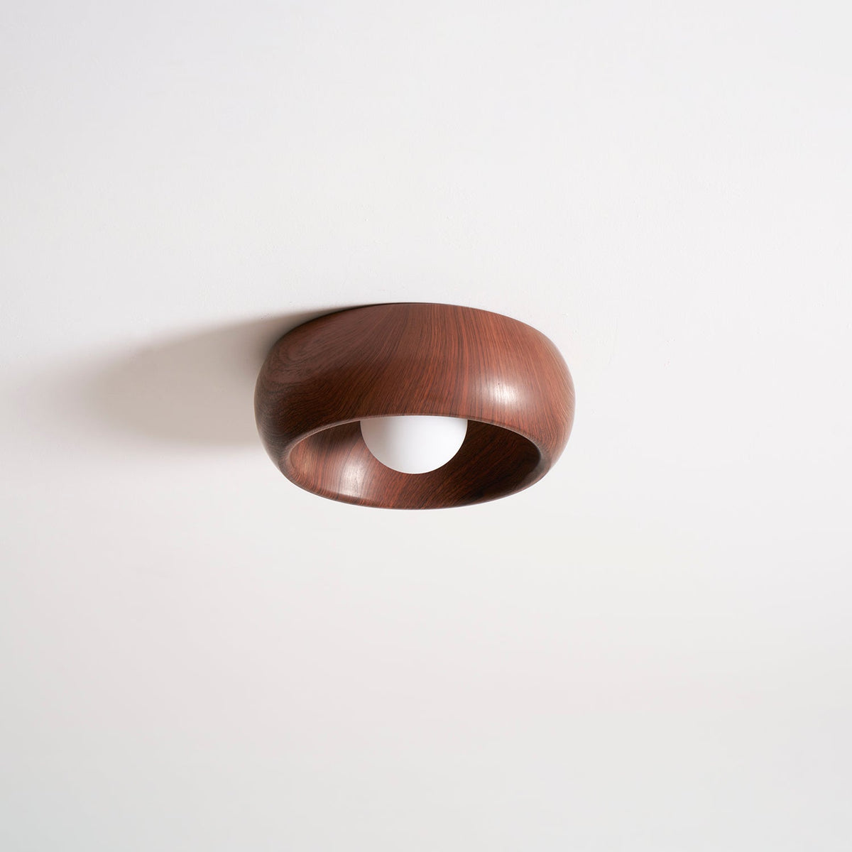 Keldrow lámpara de techo Arboris con anillo circular