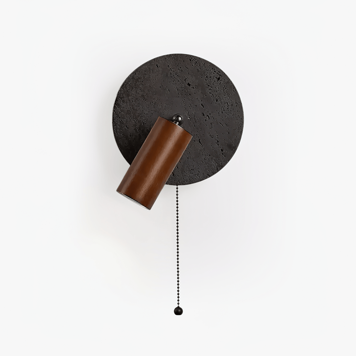 Jaxlen aplique de pared negro travertino