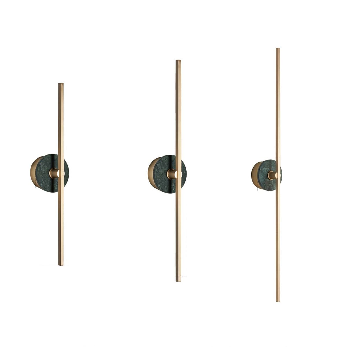 Albivine aplique de pared lineal en alabastro