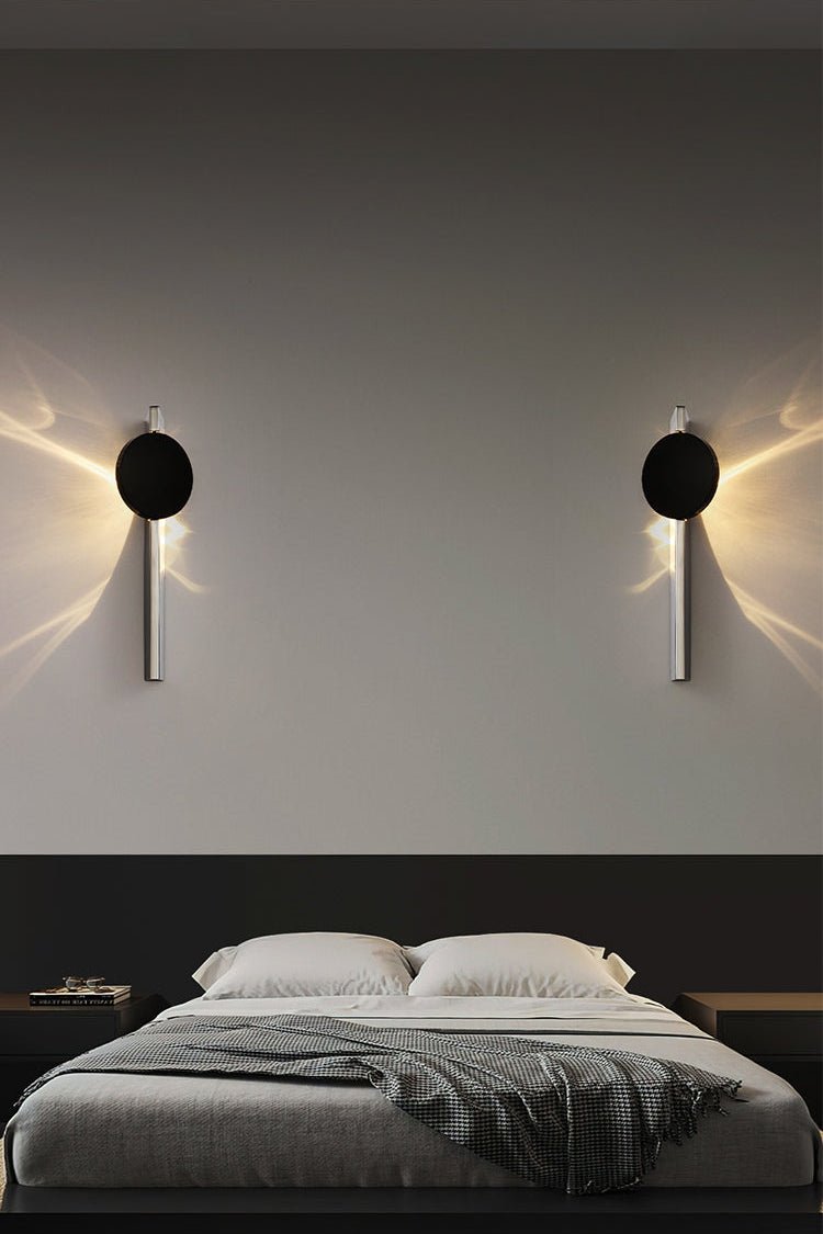 Pethr aplique de pared onda minimalista de acero