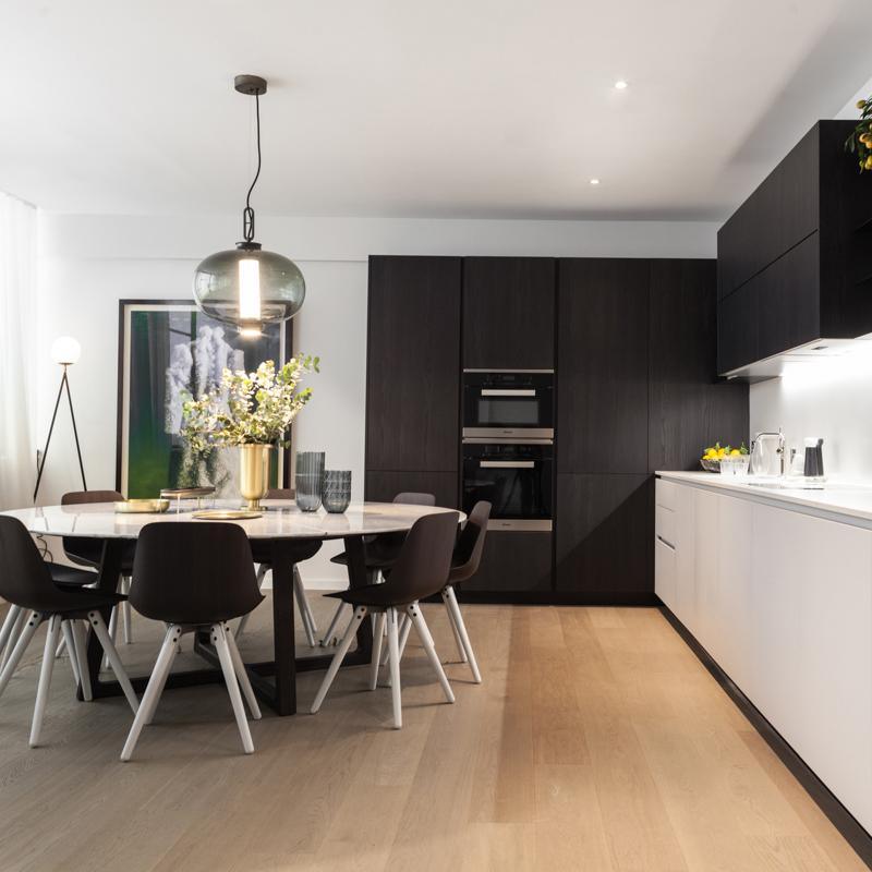 Uphaos lámpara colgante moderna minimalista de vidrio