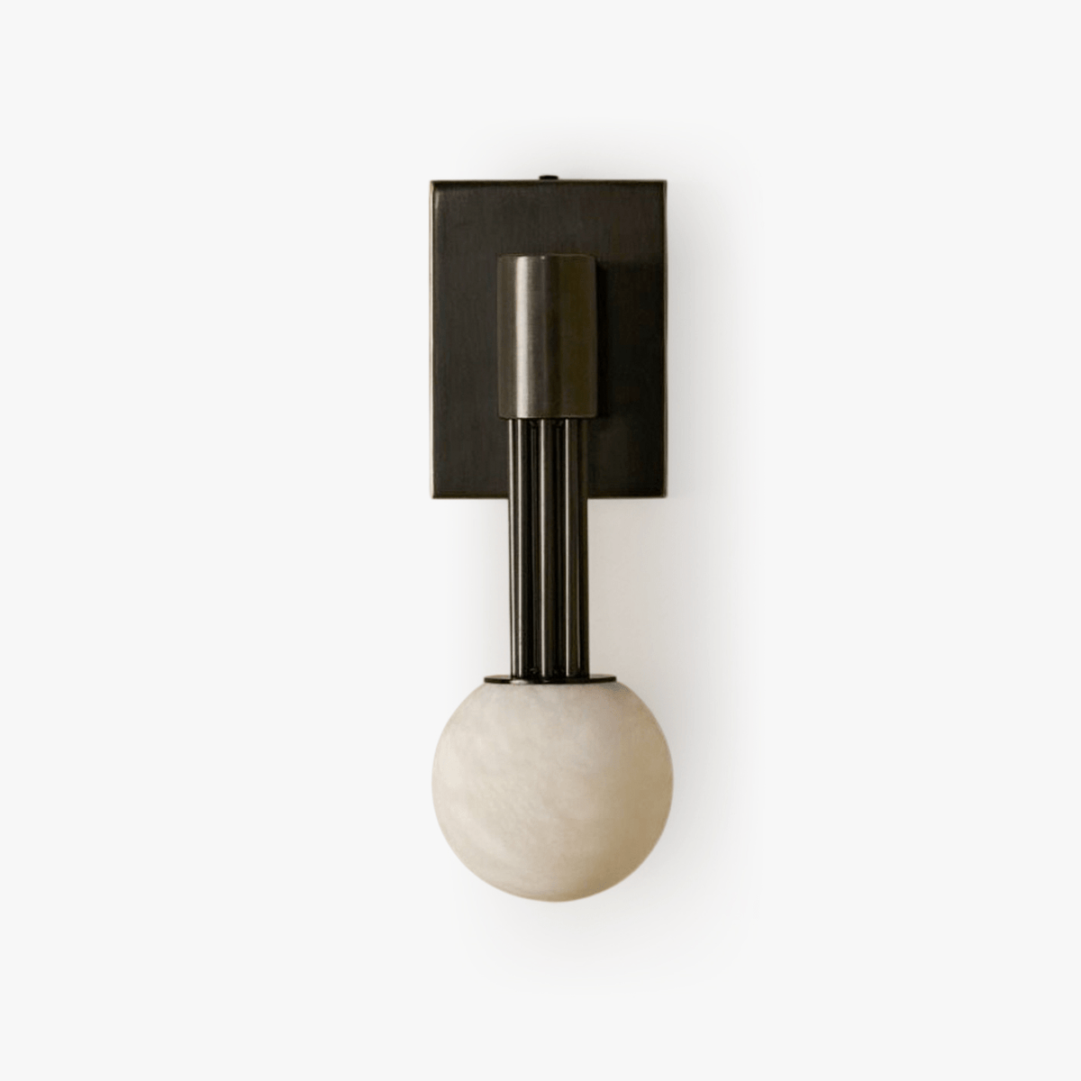 Rykde aplique de pared con globo de alabastro