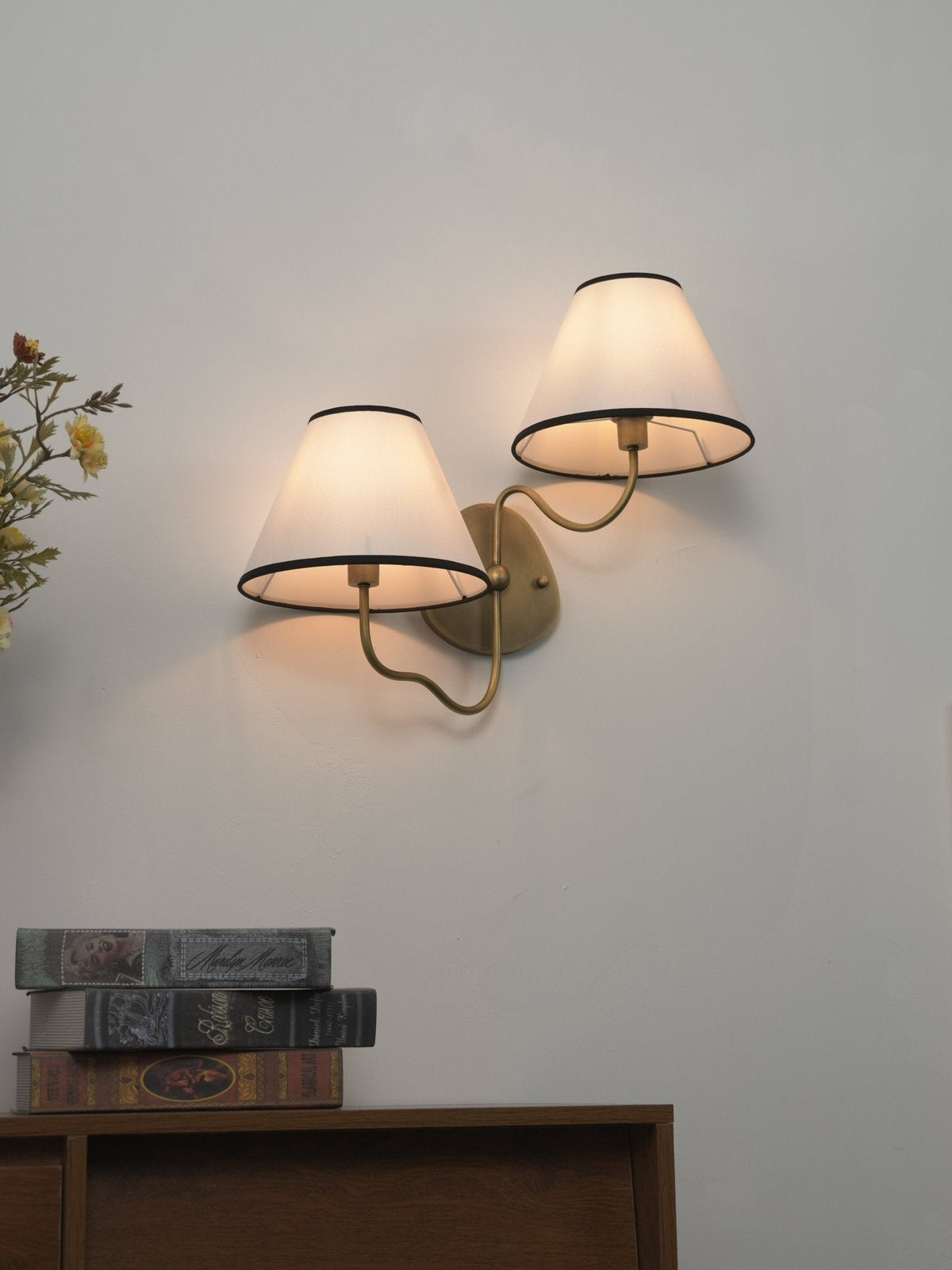 Mirarina aplique de pared doble