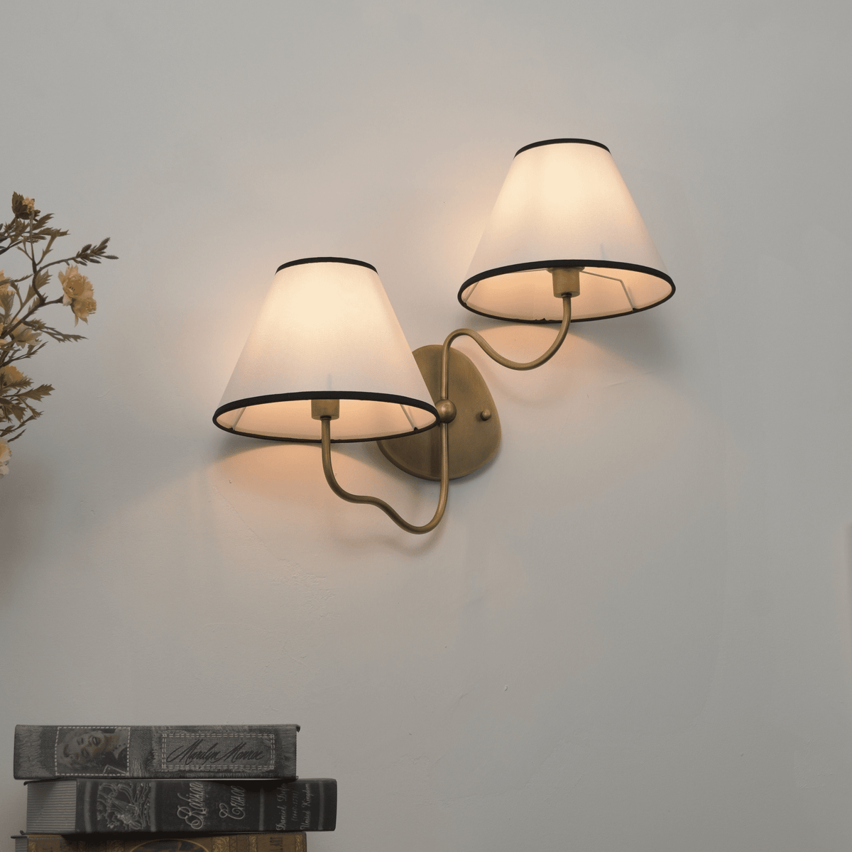Mirarina aplique de pared doble