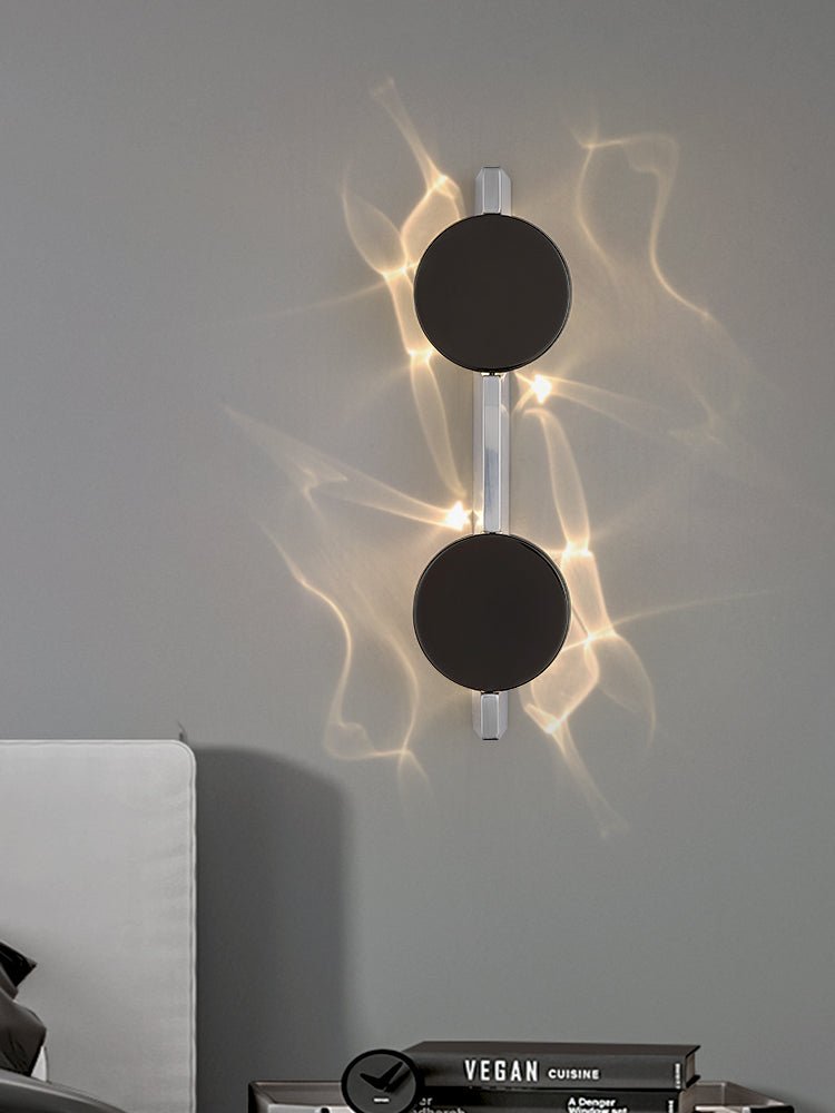 Pethr aplique de pared onda minimalista de acero