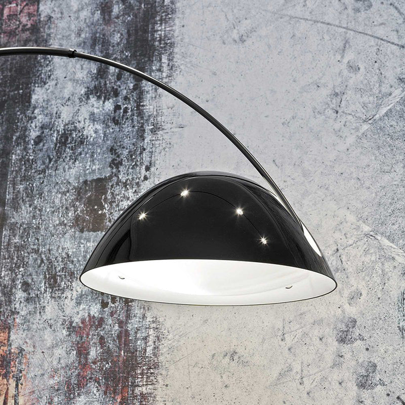 Mira Moderna Minimalista Metal Lámpara de Pie Negra