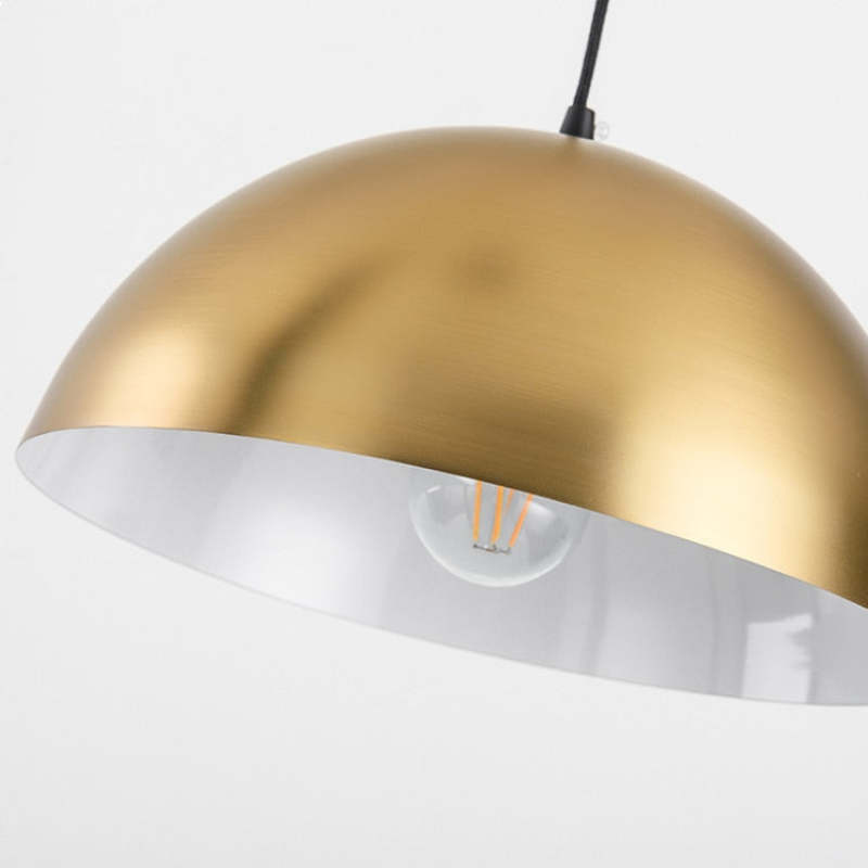 Mira Moderna Geométrica Metal LED Lámpara de Pie Dorada