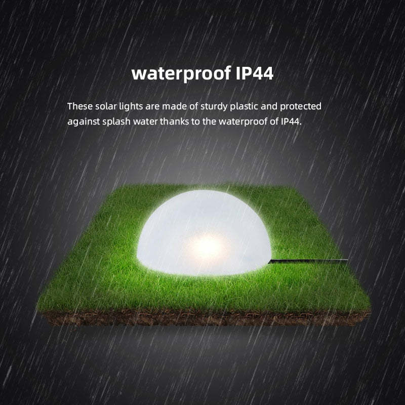 Mira Moderna MInimalista Semicircular Acrílico LED Lámpara de Pie Exterior Blanca