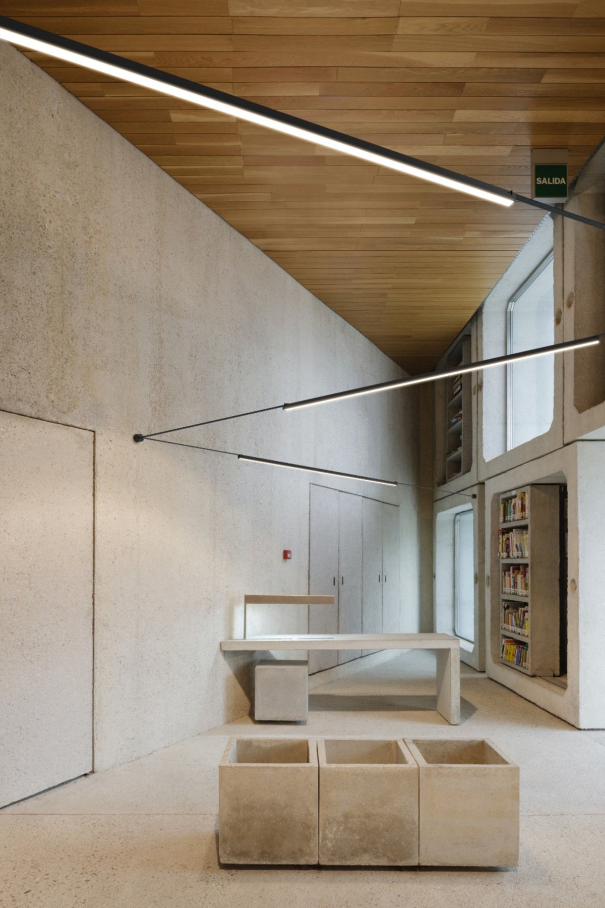 Gideon Lámpara Colgante Lineal Minimalista