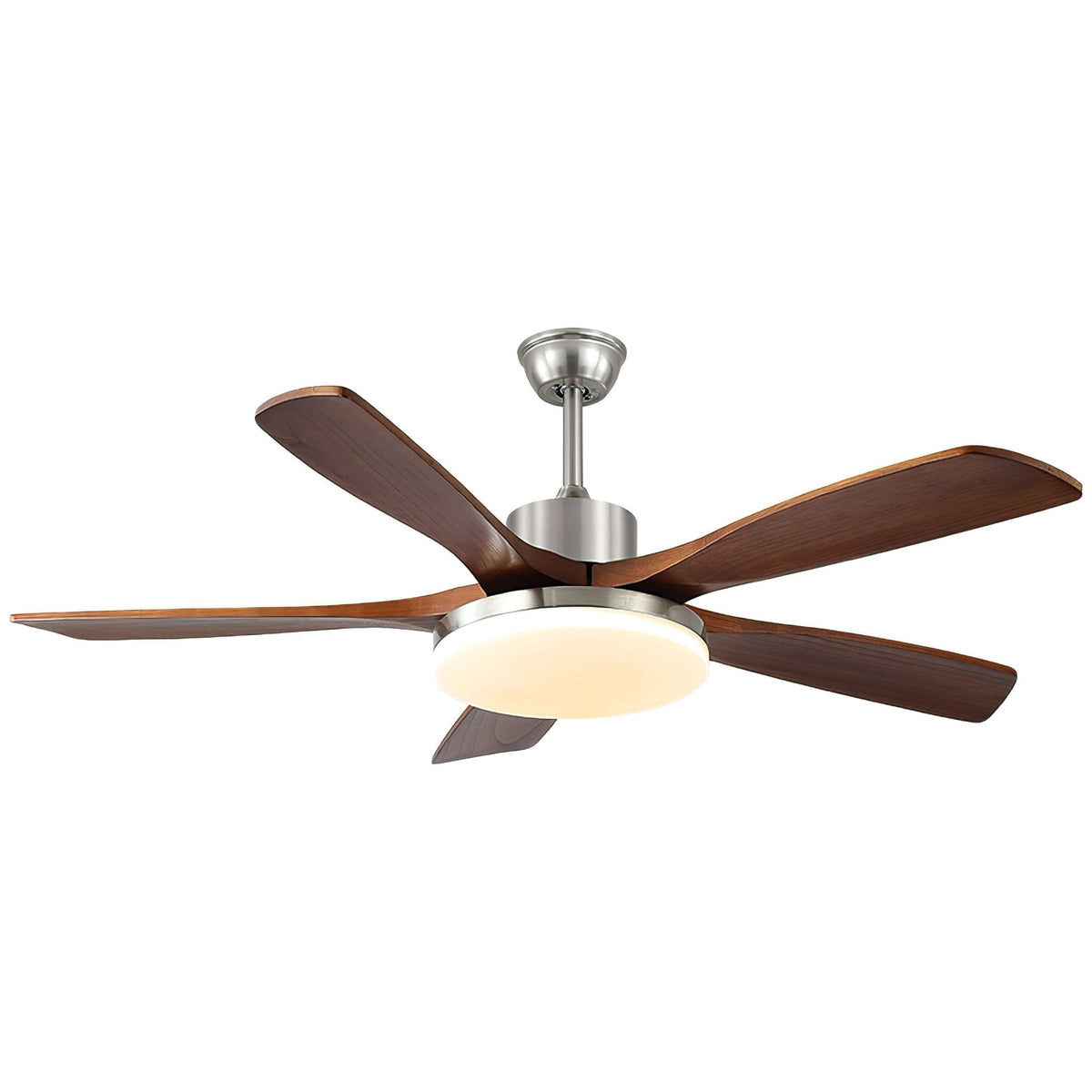 Alduira ventilador de techo con luz moderno de madera