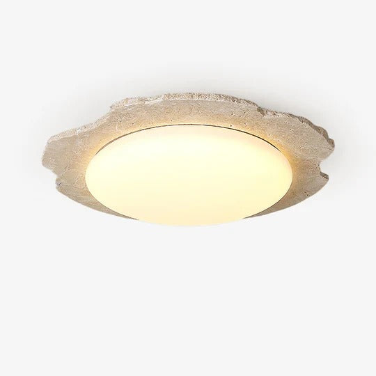 Nimbe Halo lámpara de techo travertino