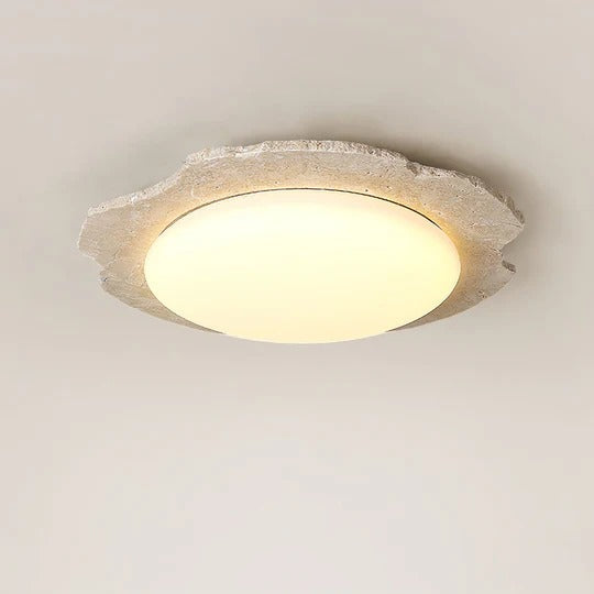 Nimbe Halo lámpara de techo travertino
