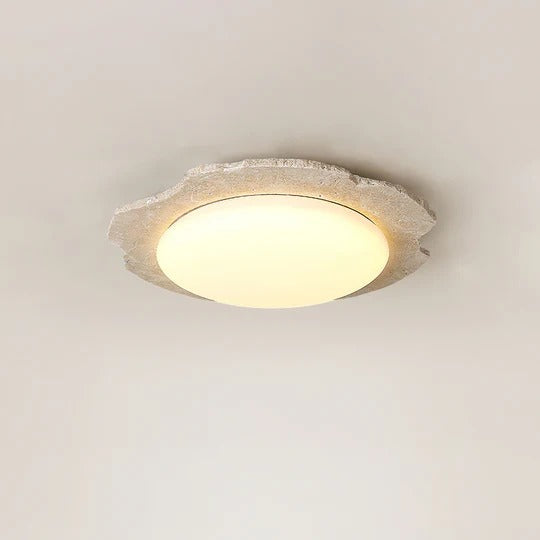 Nimbe Halo lámpara de techo travertino