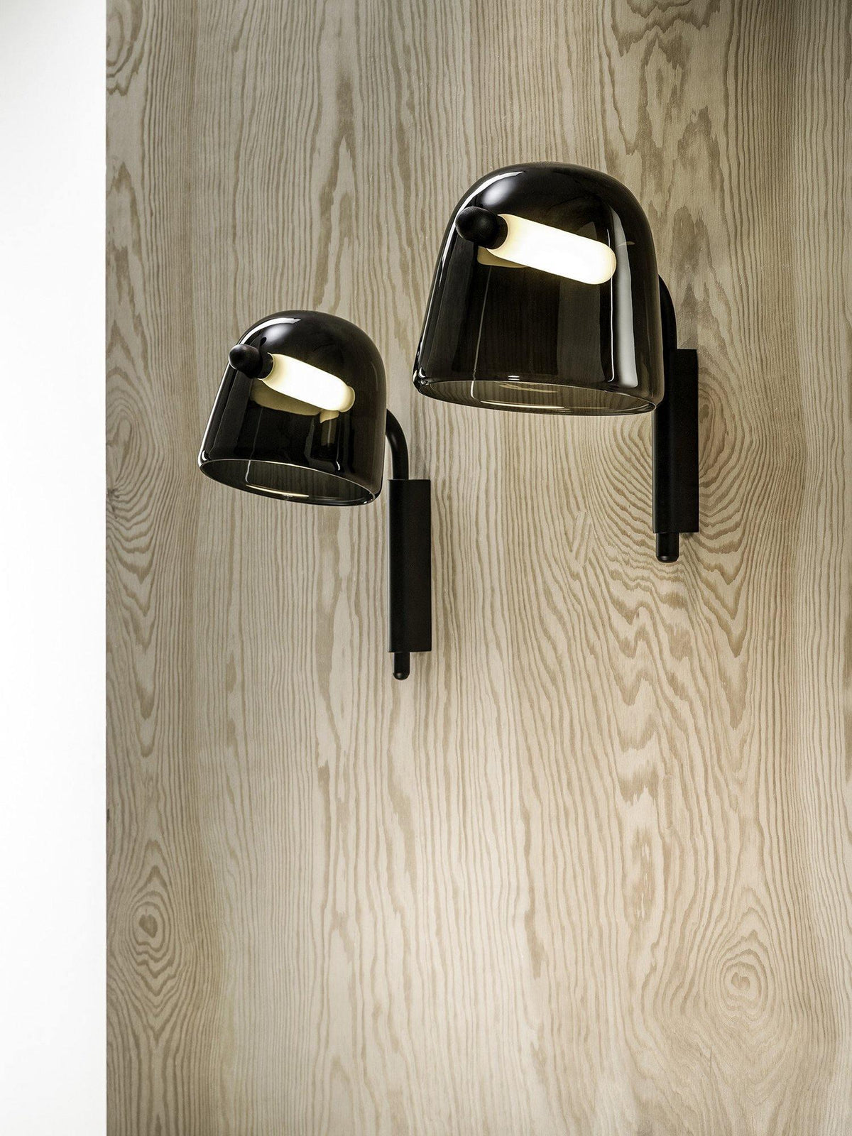 Penumbra aplique de pared Premium nórdico de arte con vidrio
