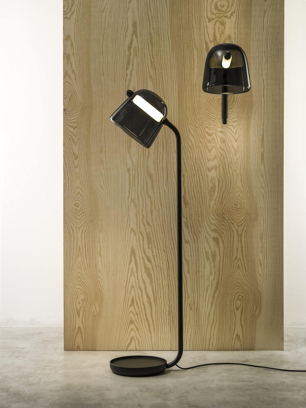 Penumbra aplique de pared Premium nórdico de arte con vidrio