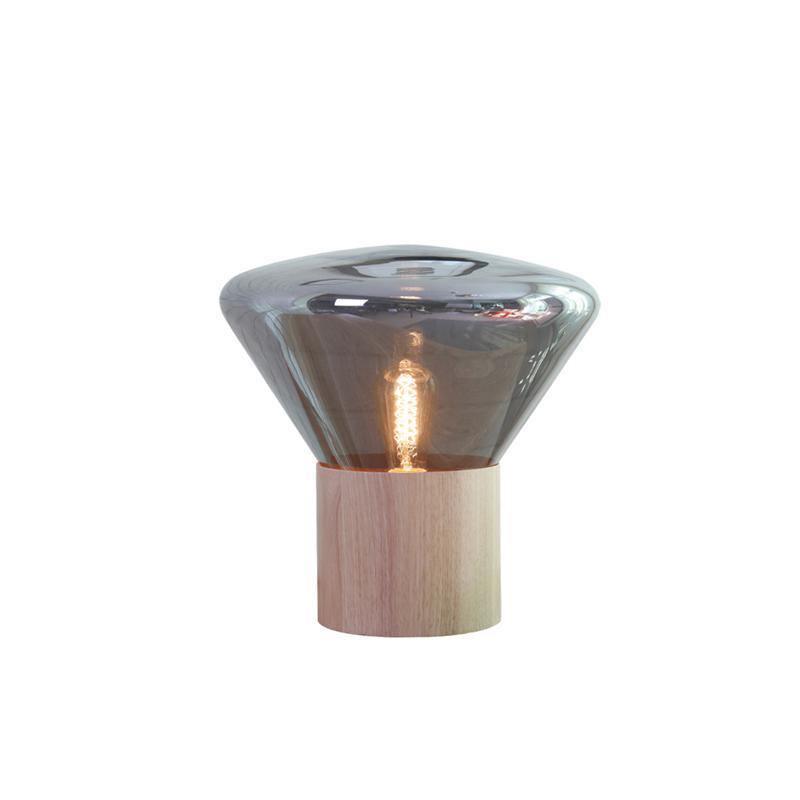 Sylirella lámpara de mesa minimalista de madera