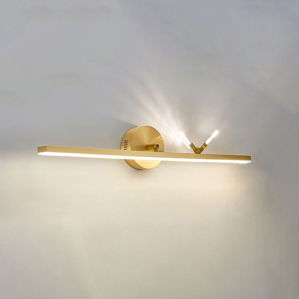 Arisha Moderno Metal Mariposa LED Aplique de Pared Dorado