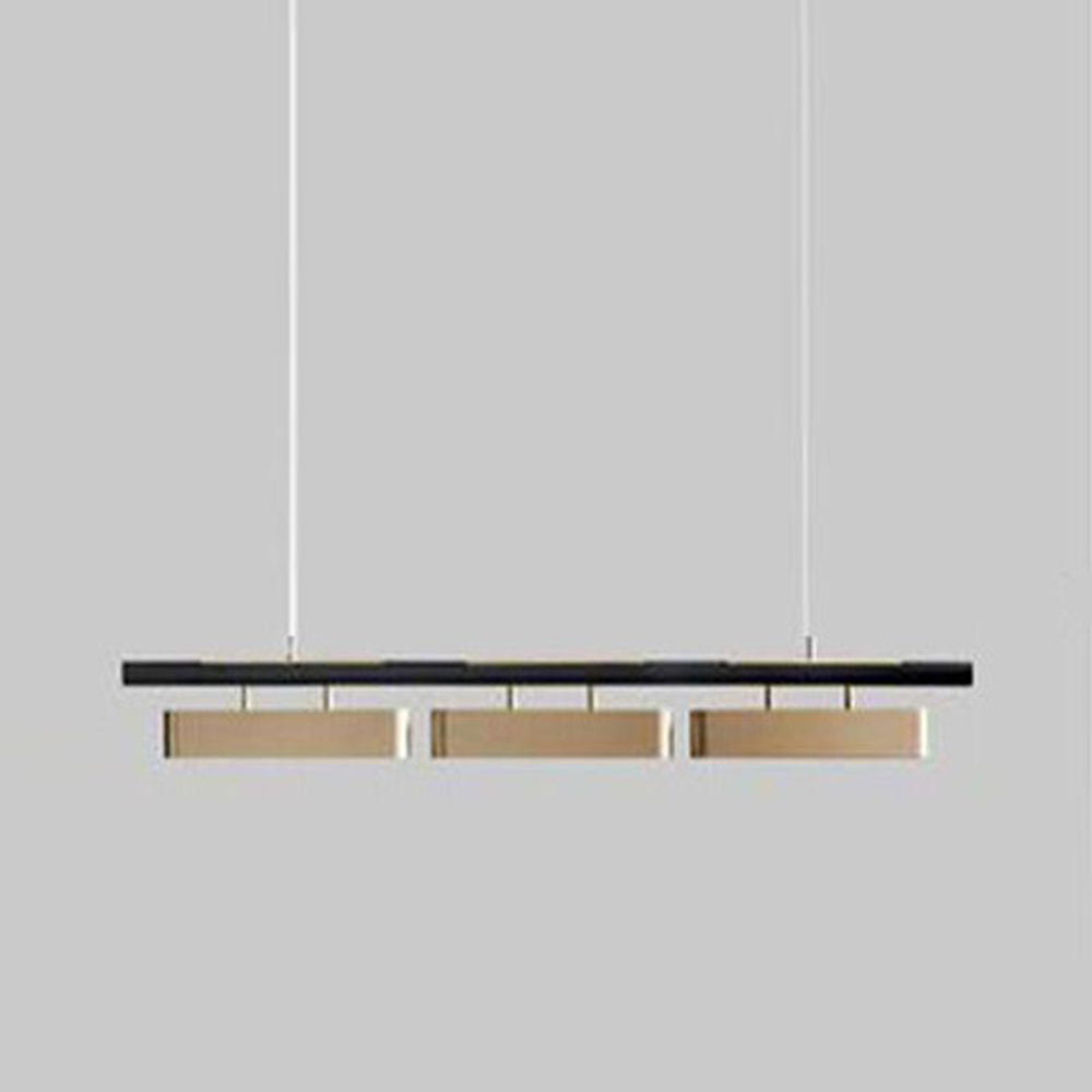 Arisha Minimalista Rectangular Metal Lámpara Colgante
