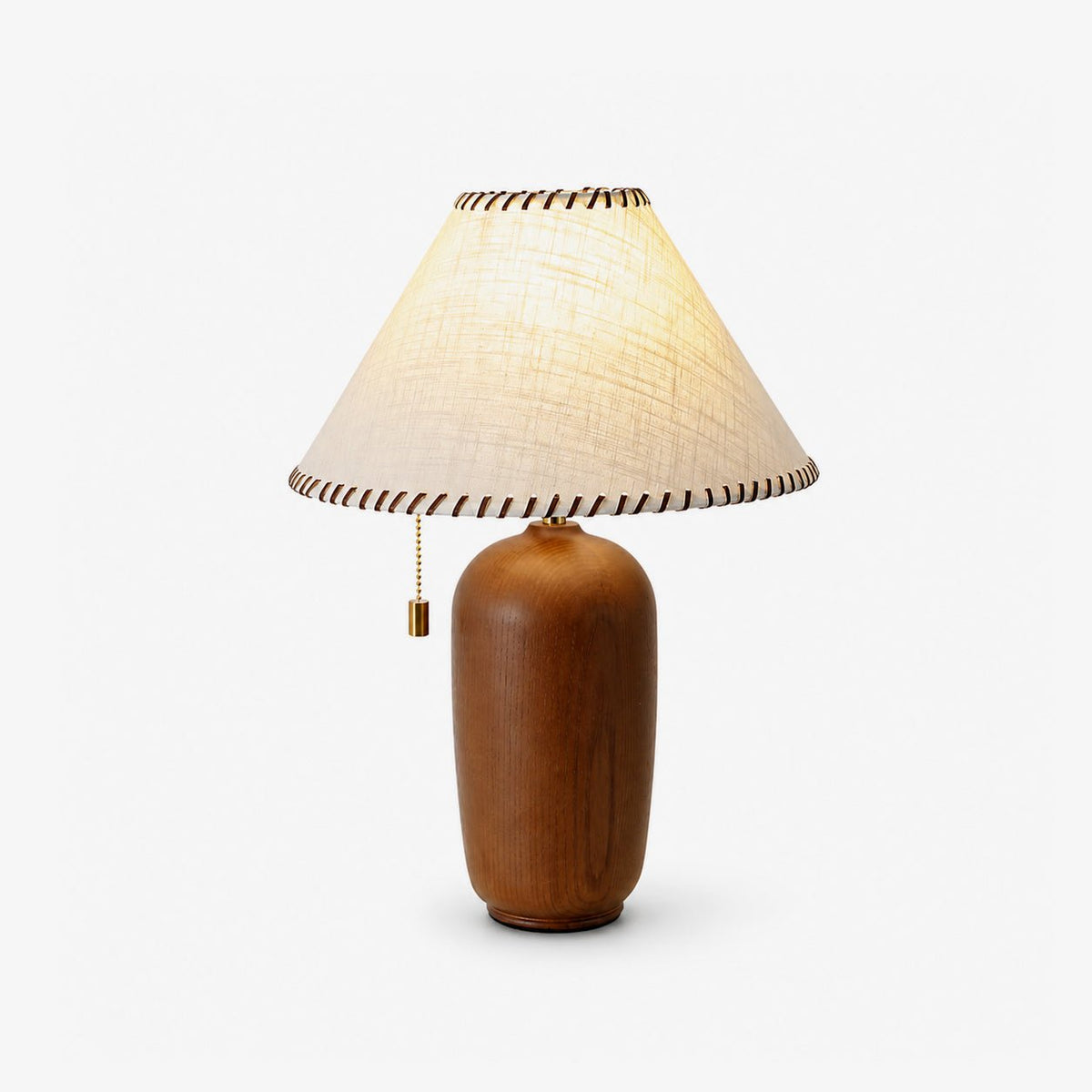 Rinoena lámpara de mesa de madera