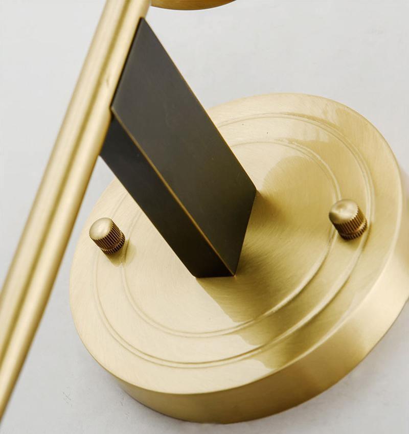 Vilaeisra aplique de pared elegancia Vintage con vidrio