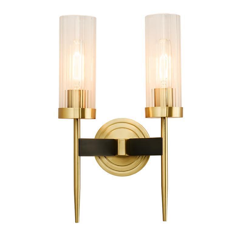 Vilaeisra aplique de pared elegancia Vintage con vidrio