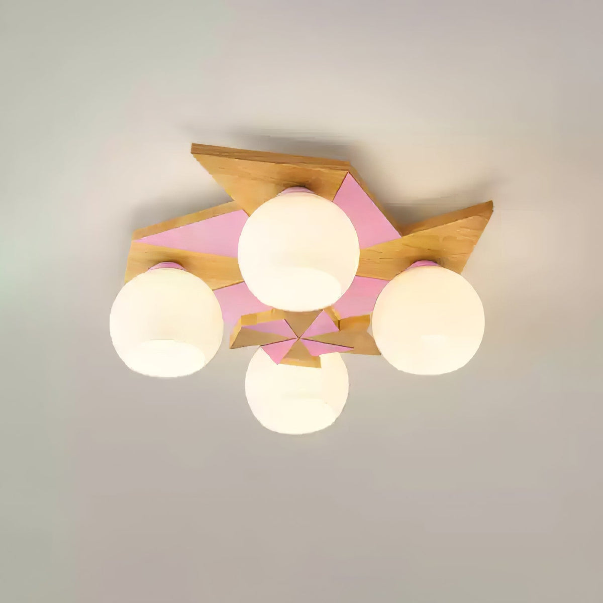 Ewooda lámpara de techo de madera