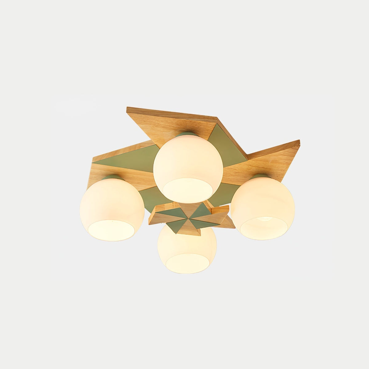 Ewooda lámpara de techo de madera